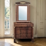 19th Century French Empire Period Mahogany Chest with Mirror
