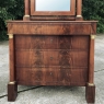 19th Century French Empire Period Mahogany Dresser with Mirror