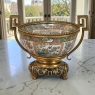 19th Century Chinese Rose Medallion Porcelain Centerpiece with French Bronze Mounts