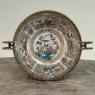 19th Century Chinese Rose Medallion Porcelain Centerpiece with French Bronze Mounts