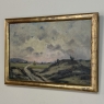 Framed Oil Painting on Canvas by Désiré Merny (1865–1947) 'Country Road at Dusk'