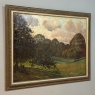 Framed Pastoral Oil Painting on Canvas by Léon Dardenne (1865–1912), dated 1897