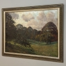 Framed Pastoral Oil Painting on Canvas by Léon Dardenne (1865–1912), dated 1897