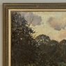 Framed Pastoral Oil Painting on Canvas by Léon Dardenne (1865–1912), dated 1897