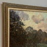 Framed Pastoral Oil Painting on Canvas by Léon Dardenne (1865–1912), dated 1897