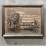 19th Century Framed Pastel by Francois Stroobant (1819-1916)