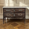 18th Century French Louis XV Walnut Marble Top Commode