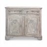 18th Century French Louis XVI Whitewashed Buffet ~ Cabinet