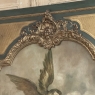 Monumental 19th Century Hand-Painted French Beaux-Arts Chateau Trumeau with Parrots
