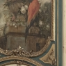 Monumental 19th Century Hand-Painted French Beaux-Arts Chateau Trumeau with Parrots