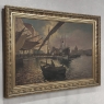 Grand Signed Oil Painting on Canvas by Luigi Tafani, 'View of Venice' dated 1903