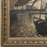 Grand Signed Oil Painting on Canvas by Luigi Tafani, 'View of Venice' dated 1903