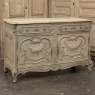 19th Century French Louis XV Low Buffet ~ Credenza in Stripped Oak