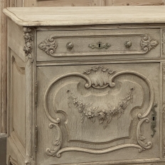 19th Century French Louis XV Low Buffet ~ Credenza in Stripped Oak