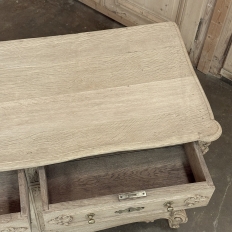 19th Century French Louis XV Low Buffet ~ Credenza in Stripped Oak