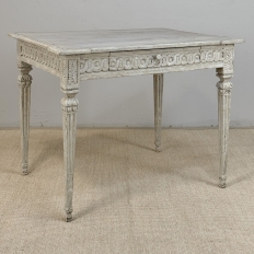 18th Century Swedish Painted Center Table ~ Writing Desk