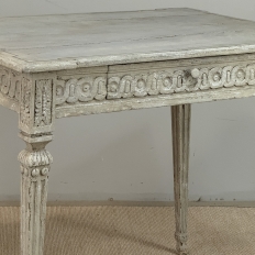 18th Century Swedish Painted Center Table ~ Writing Desk