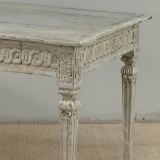 18th Century Swedish Painted Center Table ~ Writing Desk