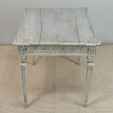 18th Century Swedish Painted Center Table ~ Writing Desk