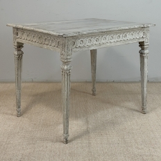 18th Century Swedish Painted Center Table ~ Writing Desk