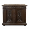 19th Century French Henri II Renaissance Revival Walnut Marble Top Buffet