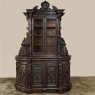 19th Century French Renaissance Two-Tiered Bookcase ~ Bibliotheque