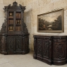 19th Century French Renaissance Marble Top Buffet