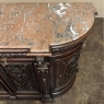 19th Century French Renaissance Marble Top Buffet