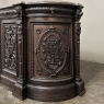 19th Century French Renaissance Marble Top Buffet