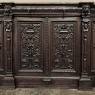 19th Century French Renaissance Marble Top Buffet