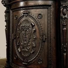 19th Century French Renaissance Two-Tiered Bookcase ~ Bibliotheque