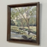 Framed Oil Painting on Canvas by Emile Roulin