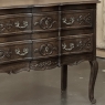 Country French Louis XV Walnut Commode