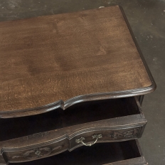 Country French Louis XV Walnut Commode
