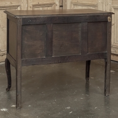 Country French Louis XV Walnut Commode