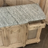 19th Century Louis XVI Stripped Oak and Ormolu Marble Top Buffet