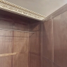 Antique Italian Neoclassical Painted Triple Armoire