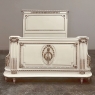 Antique Italian Neoclassical Painted QUEEN Bed
