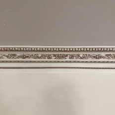 Antique Italian Neoclassical Painted QUEEN Bed