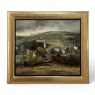 Framed Oil Painting on Canvas by Guy Cambier (1923–2008), Dated 1946, 'Village Landscape'