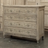 18th Century Stripped Oak Commode from Herve in Brittany