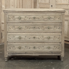 18th Century Stripped Oak Commode from Herve in Brittany