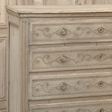 18th Century Stripped Oak Commode from Herve in Brittany