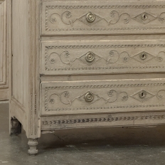 18th Century Stripped Oak Commode from Herve in Brittany