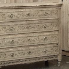 18th Century Stripped Oak Commode from Herve in Brittany