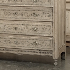 18th Century Stripped Oak Commode from Herve in Brittany