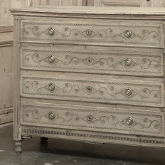 18th Century Stripped Oak Commode from Herve in Brittany
