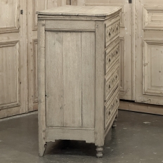 18th Century Stripped Oak Commode from Herve in Brittany