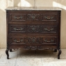Antique Liégeoise Louis XIV Marble Top Commode