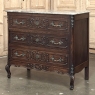 Antique Liégeoise Louis XIV Marble Top Commode